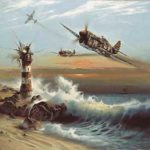 L’abbattimento di due cacciabombardieri P-40L